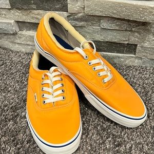 Men’s bright orange/yellow vans. Brand new. Size 12.